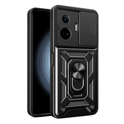 Sliding Camera Cover Design TPU+PC Phone Case, For Realme C65 4G, For Realme GT3 5G, For Realme C21Y / C25Y, For Realme C25 / C15, For Realme 5 Pro, For Realme 5