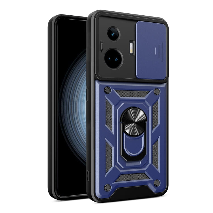 Sliding Camera Cover Design TPU+PC Phone Case, For Realme C65 4G, For Realme GT3 5G, For Realme C21Y / C25Y, For Realme C25 / C15, For Realme 5 Pro, For Realme 5
