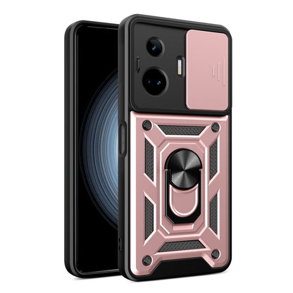 Sliding Camera Cover Design TPU+PC Phone Case, For Realme C65 4G, For Realme GT3 5G, For Realme C21Y / C25Y, For Realme C25 / C15, For Realme 5 Pro, For Realme 5