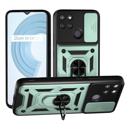 Sliding Camera Cover Design TPU+PC Phone Case, For Realme C65 4G, For Realme GT3 5G, For Realme C21Y / C25Y, For Realme C25 / C15, For Realme 5 Pro, For Realme 5
