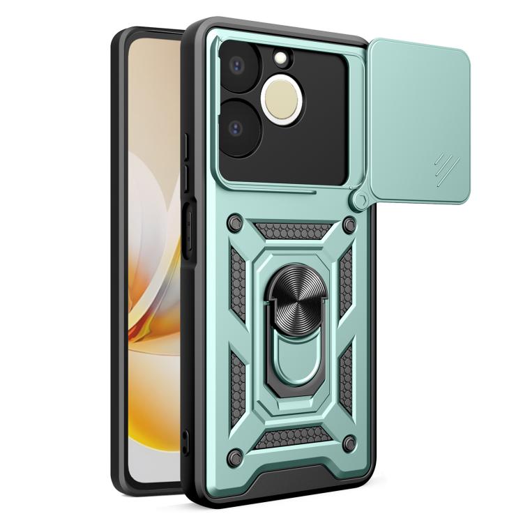 Sliding Camera Cover Design TPU+PC Phone Case, For Realme 16T 5G, For Realme C100i / C100x 4G, For Realme C100 4G, For Realme P4 Power 5G, For Realme C83 5G, For Realme 16 5G, For Realme 16 Pro+ 5G Global, For Realme 16 Pro / 16 Pro+ 5G                ...