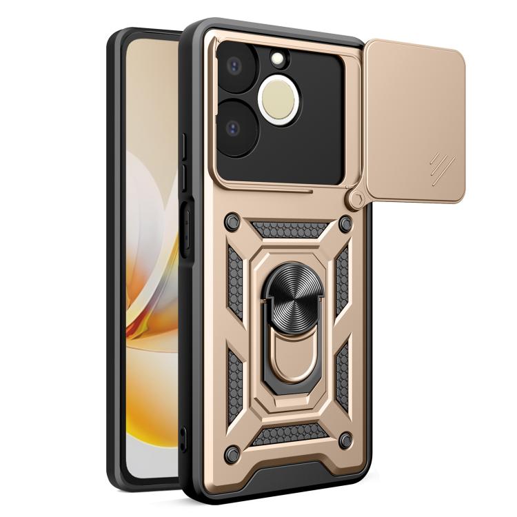 Sliding Camera Cover Design TPU+PC Phone Case, For Realme 16T 5G, For Realme C100i / C100x 4G, For Realme C100 4G, For Realme P4 Power 5G, For Realme C83 5G, For Realme 16 5G, For Realme 16 Pro+ 5G Global, For Realme 16 Pro / 16 Pro+ 5G                ...