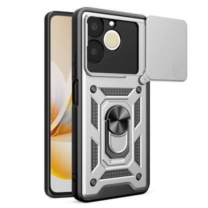 Sliding Camera Cover Design TPU+PC Phone Case, For Realme 16T 5G, For Realme C100i / C100x 4G, For Realme C100 4G, For Realme P4 Power 5G, For Realme C83 5G, For Realme 16 5G, For Realme 16 Pro+ 5G Global, For Realme 16 Pro / 16 Pro+ 5G                ...