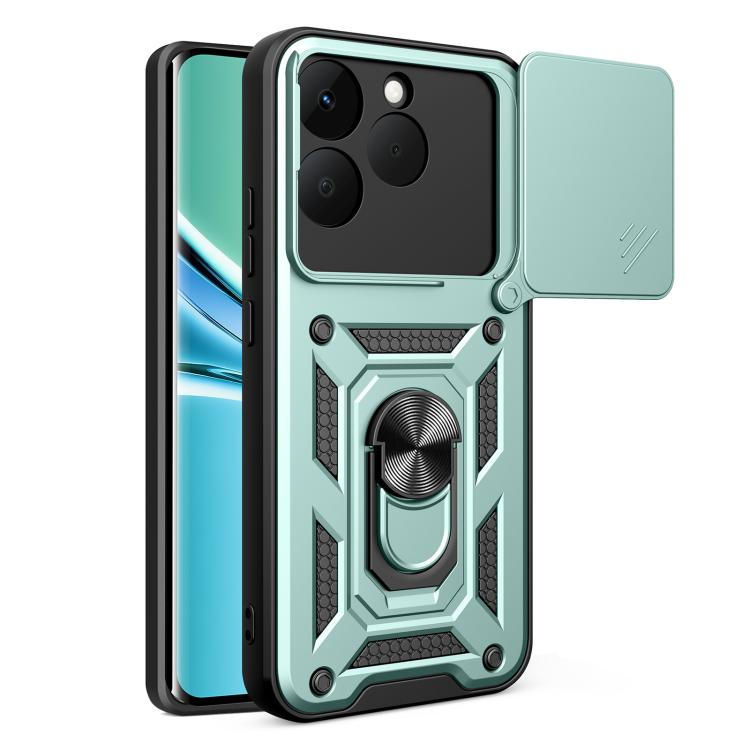 Sliding Camera Cover Design TPU+PC Phone Case, For Realme 16T 5G, For Realme C100i / C100x 4G, For Realme C100 4G, For Realme P4 Power 5G, For Realme C83 5G, For Realme 16 5G, For Realme 16 Pro+ 5G Global, For Realme 16 Pro / 16 Pro+ 5G                ...