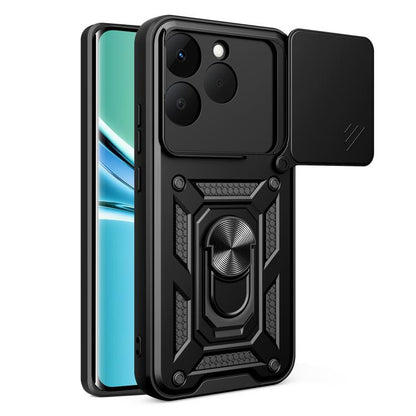 Sliding Camera Cover Design TPU+PC Phone Case, For Realme 16T 5G, For Realme C100i / C100x 4G, For Realme C100 4G, For Realme P4 Power 5G, For Realme C83 5G, For Realme 16 5G, For Realme 16 Pro+ 5G Global, For Realme 16 Pro / 16 Pro+ 5G                ...