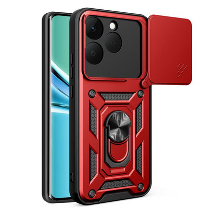 Sliding Camera Cover Design TPU+PC Phone Case, For Realme 16T 5G, For Realme C100i / C100x 4G, For Realme C100 4G, For Realme P4 Power 5G, For Realme C83 5G, For Realme 16 5G, For Realme 16 Pro+ 5G Global, For Realme 16 Pro / 16 Pro+ 5G                ...