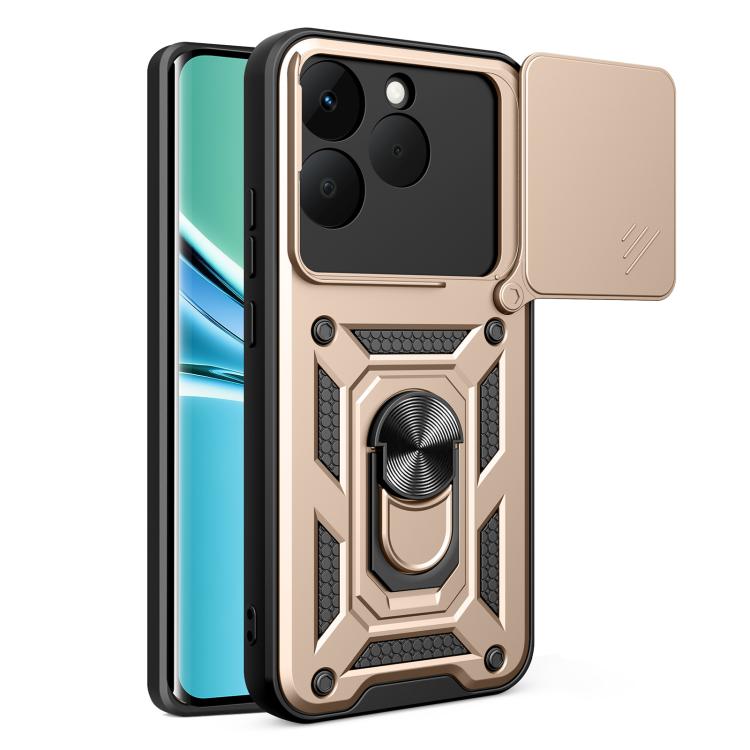 Sliding Camera Cover Design TPU+PC Phone Case, For Realme 16T 5G, For Realme C100i / C100x 4G, For Realme C100 4G, For Realme P4 Power 5G, For Realme C83 5G, For Realme 16 5G, For Realme 16 Pro+ 5G Global, For Realme 16 Pro / 16 Pro+ 5G                ...