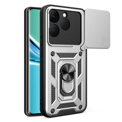 Sliding Camera Cover Design TPU+PC Phone Case, For Realme 16T 5G, For Realme C100i / C100x 4G, For Realme C100 4G, For Realme P4 Power 5G, For Realme C83 5G, For Realme 16 5G, For Realme 16 Pro+ 5G Global, For Realme 16 Pro / 16 Pro+ 5G                ...