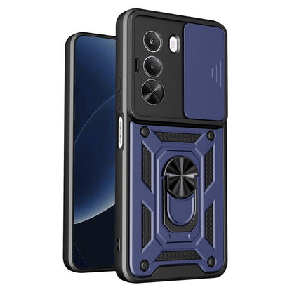 Sliding Camera Cover Design TPU+PC Phone Case, For Realme 16T 5G, For Realme C100i / C100x 4G, For Realme C100 4G, For Realme P4 Power 5G, For Realme C83 5G, For Realme 16 5G, For Realme 16 Pro+ 5G Global, For Realme 16 Pro / 16 Pro+ 5G                ...