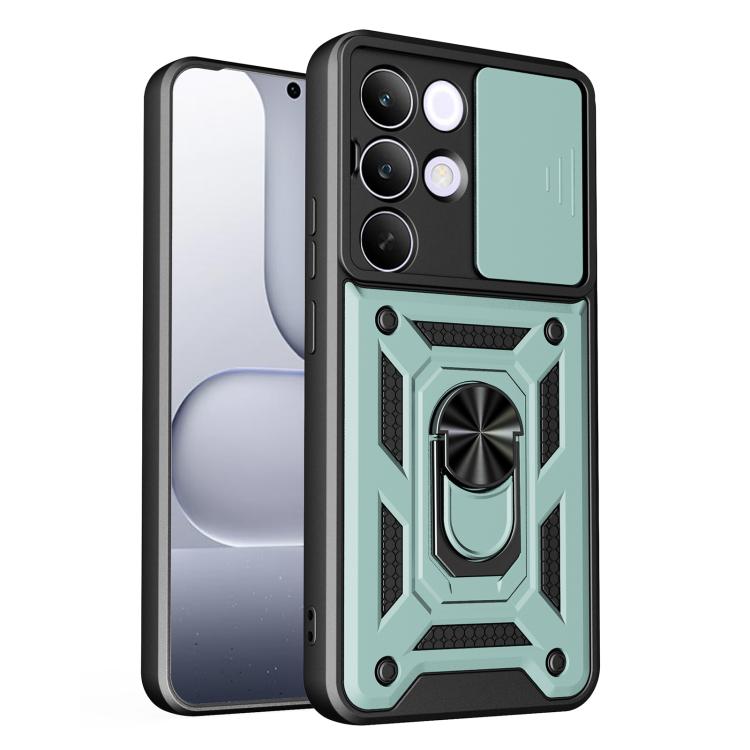 Sliding Camera Cover Design TPU+PC Phone Case, For Realme 16T 5G, For Realme C100i / C100x 4G, For Realme C100 4G, For Realme P4 Power 5G, For Realme C83 5G, For Realme 16 5G, For Realme 16 Pro+ 5G Global, For Realme 16 Pro / 16 Pro+ 5G                ...