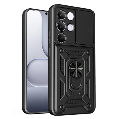 Sliding Camera Cover Design TPU+PC Phone Case, For Realme 16T 5G, For Realme C100i / C100x 4G, For Realme C100 4G, For Realme P4 Power 5G, For Realme C83 5G, For Realme 16 5G, For Realme 16 Pro+ 5G Global, For Realme 16 Pro / 16 Pro+ 5G                ...
