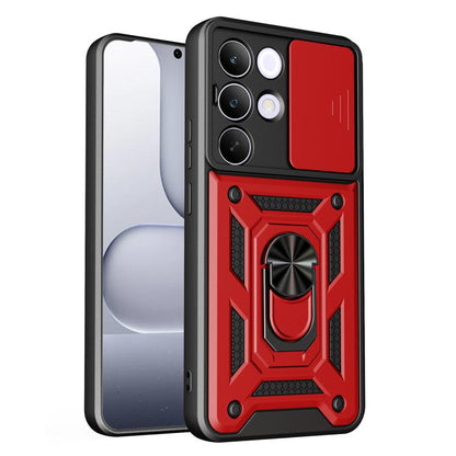 Sliding Camera Cover Design TPU+PC Phone Case, For Realme 16T 5G, For Realme C100i / C100x 4G, For Realme C100 4G, For Realme P4 Power 5G, For Realme C83 5G, For Realme 16 5G, For Realme 16 Pro+ 5G Global, For Realme 16 Pro / 16 Pro+ 5G                ...