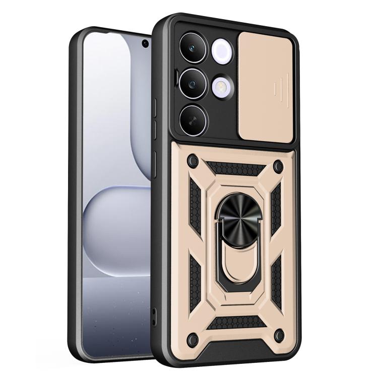 Sliding Camera Cover Design TPU+PC Phone Case, For Realme 16T 5G, For Realme C100i / C100x 4G, For Realme C100 4G, For Realme P4 Power 5G, For Realme C83 5G, For Realme 16 5G, For Realme 16 Pro+ 5G Global, For Realme 16 Pro / 16 Pro+ 5G                ...