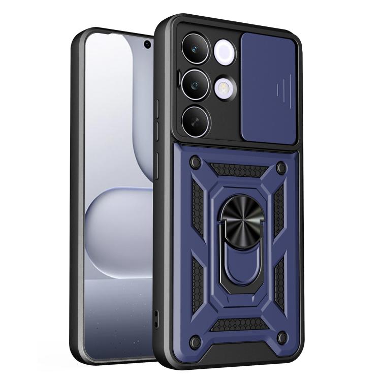 Sliding Camera Cover Design TPU+PC Phone Case, For Realme 16T 5G, For Realme C100i / C100x 4G, For Realme C100 4G, For Realme P4 Power 5G, For Realme C83 5G, For Realme 16 5G, For Realme 16 Pro+ 5G Global, For Realme 16 Pro / 16 Pro+ 5G                ...