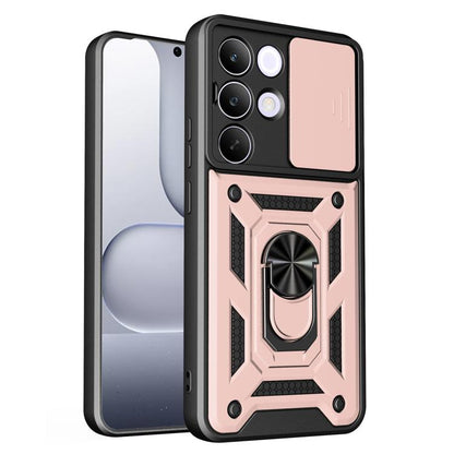 Sliding Camera Cover Design TPU+PC Phone Case, For Realme 16T 5G, For Realme C100i / C100x 4G, For Realme C100 4G, For Realme P4 Power 5G, For Realme C83 5G, For Realme 16 5G, For Realme 16 Pro+ 5G Global, For Realme 16 Pro / 16 Pro+ 5G                ...
