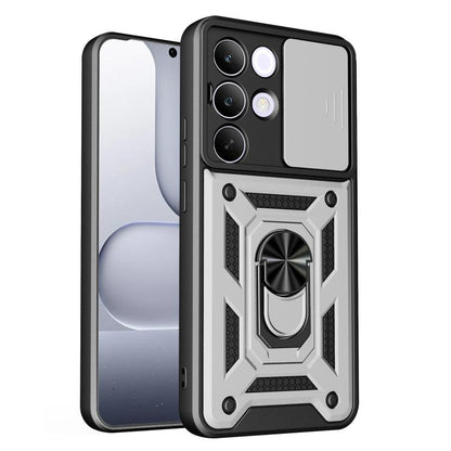 Sliding Camera Cover Design TPU+PC Phone Case, For Realme 16T 5G, For Realme C100i / C100x 4G, For Realme C100 4G, For Realme P4 Power 5G, For Realme C83 5G, For Realme 16 5G, For Realme 16 Pro+ 5G Global, For Realme 16 Pro / 16 Pro+ 5G                ...