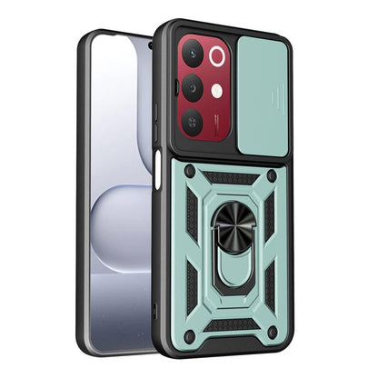 Sliding Camera Cover Design TPU+PC Phone Case, For Realme 16T 5G, For Realme C100i / C100x 4G, For Realme C100 4G, For Realme P4 Power 5G, For Realme C83 5G, For Realme 16 5G, For Realme 16 Pro+ 5G Global, For Realme 16 Pro / 16 Pro+ 5G                ...