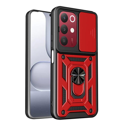 Sliding Camera Cover Design TPU+PC Phone Case, For Realme 16T 5G, For Realme C100i / C100x 4G, For Realme C100 4G, For Realme P4 Power 5G, For Realme C83 5G, For Realme 16 5G, For Realme 16 Pro+ 5G Global, For Realme 16 Pro / 16 Pro+ 5G                ...