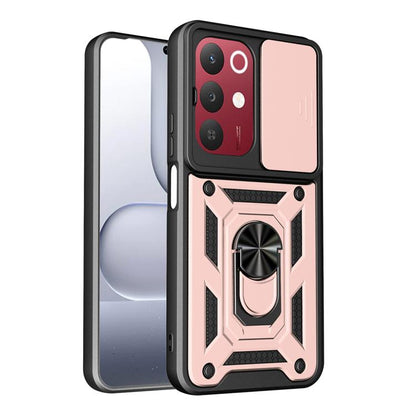 Sliding Camera Cover Design TPU+PC Phone Case, For Realme 16T 5G, For Realme C100i / C100x 4G, For Realme C100 4G, For Realme P4 Power 5G, For Realme C83 5G, For Realme 16 5G, For Realme 16 Pro+ 5G Global, For Realme 16 Pro / 16 Pro+ 5G                ...
