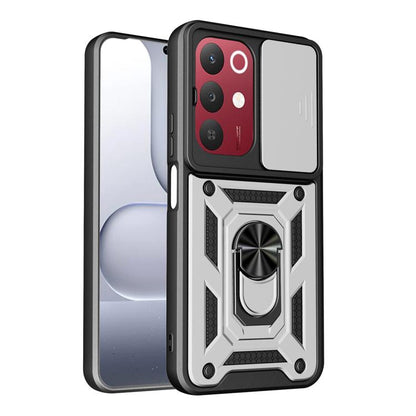 Sliding Camera Cover Design TPU+PC Phone Case, For Realme 16T 5G, For Realme C100i / C100x 4G, For Realme C100 4G, For Realme P4 Power 5G, For Realme C83 5G, For Realme 16 5G, For Realme 16 Pro+ 5G Global, For Realme 16 Pro / 16 Pro+ 5G                ...