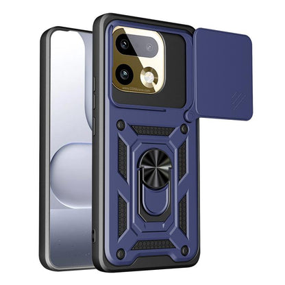 Sliding Camera Cover Design TPU+PC Phone Case, For Realme 16T 5G, For Realme C100i / C100x 4G, For Realme C100 4G, For Realme P4 Power 5G, For Realme C83 5G, For Realme 16 5G, For Realme 16 Pro+ 5G Global, For Realme 16 Pro / 16 Pro+ 5G                ...