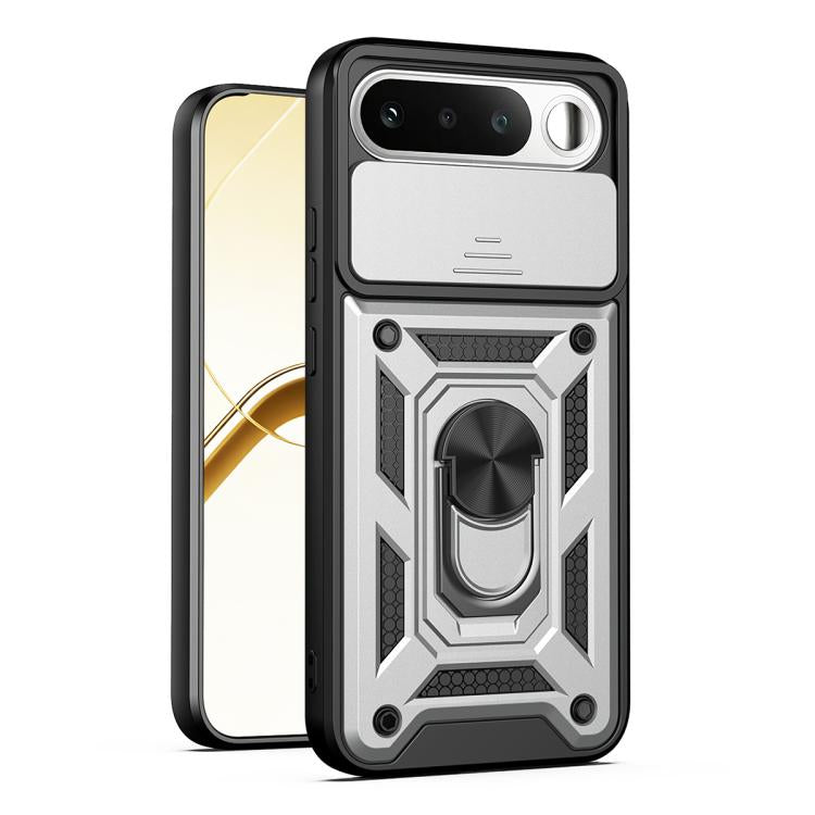 Sliding Camera Cover Design TPU+PC Phone Case, For Realme 16T 5G, For Realme C100i / C100x 4G, For Realme C100 4G, For Realme P4 Power 5G, For Realme C83 5G, For Realme 16 5G, For Realme 16 Pro+ 5G Global, For Realme 16 Pro / 16 Pro+ 5G                ...