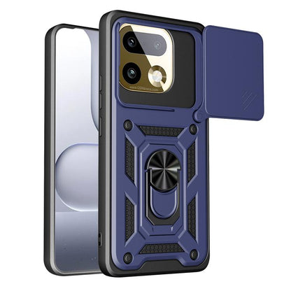 Sliding Camera Cover Design TPU+PC Phone Case, For Realme 16T 5G, For Realme C100i / C100x 4G, For Realme C100 4G, For Realme P4 Power 5G, For Realme C83 5G, For Realme 16 5G, For Realme 16 Pro+ 5G Global, For Realme 16 Pro / 16 Pro+ 5G                ...