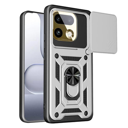 Sliding Camera Cover Design TPU+PC Phone Case, For Realme 16T 5G, For Realme C100i / C100x 4G, For Realme C100 4G, For Realme P4 Power 5G, For Realme C83 5G, For Realme 16 5G, For Realme 16 Pro+ 5G Global, For Realme 16 Pro / 16 Pro+ 5G                ...
