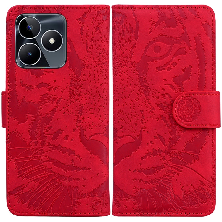 Tiger Embossing Pattern Flip Leather Phone Case, For Realme 12+, For Realme 12 Pro+ Global, For Realme C67 4G Global, For Realme 11 4G Global, For Realme 11 5G/Narzo 60 India Version, For Realme 11 5G Global, For Realme 11 Pro / 11 Pro+ / Narzo 60 Pro ...