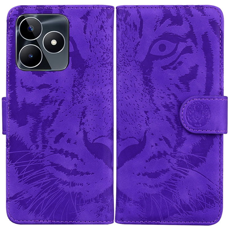 Tiger Embossing Pattern Flip Leather Phone Case, For Realme 12+, For Realme 12 Pro+ Global, For Realme C67 4G Global, For Realme 11 4G Global, For Realme 11 5G/Narzo 60 India Version, For Realme 11 5G Global, For Realme 11 Pro / 11 Pro+ / Narzo 60 Pro ...
