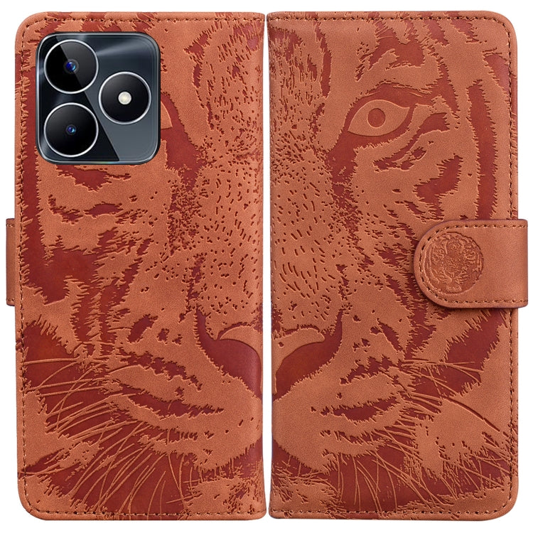 Tiger Embossing Pattern Flip Leather Phone Case, For Realme 12+, For Realme 12 Pro+ Global, For Realme C67 4G Global, For Realme 11 4G Global, For Realme 11 5G/Narzo 60 India Version, For Realme 11 5G Global, For Realme 11 Pro / 11 Pro+ / Narzo 60 Pro ...