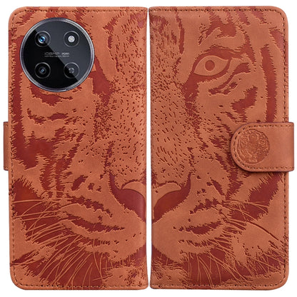 Tiger Embossing Pattern Flip Leather Phone Case, For Realme 12+, For Realme 12 Pro+ Global, For Realme C67 4G Global, For Realme 11 4G Global, For Realme 11 5G/Narzo 60 India Version, For Realme 11 5G Global, For Realme 11 Pro / 11 Pro+ / Narzo 60 Pro ...