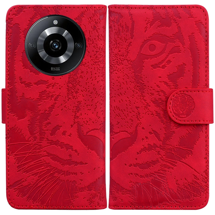 Tiger Embossing Pattern Flip Leather Phone Case, For Realme 12+, For Realme 12 Pro+ Global, For Realme C67 4G Global, For Realme 11 4G Global, For Realme 11 5G/Narzo 60 India Version, For Realme 11 5G Global, For Realme 11 Pro / 11 Pro+ / Narzo 60 Pro ...