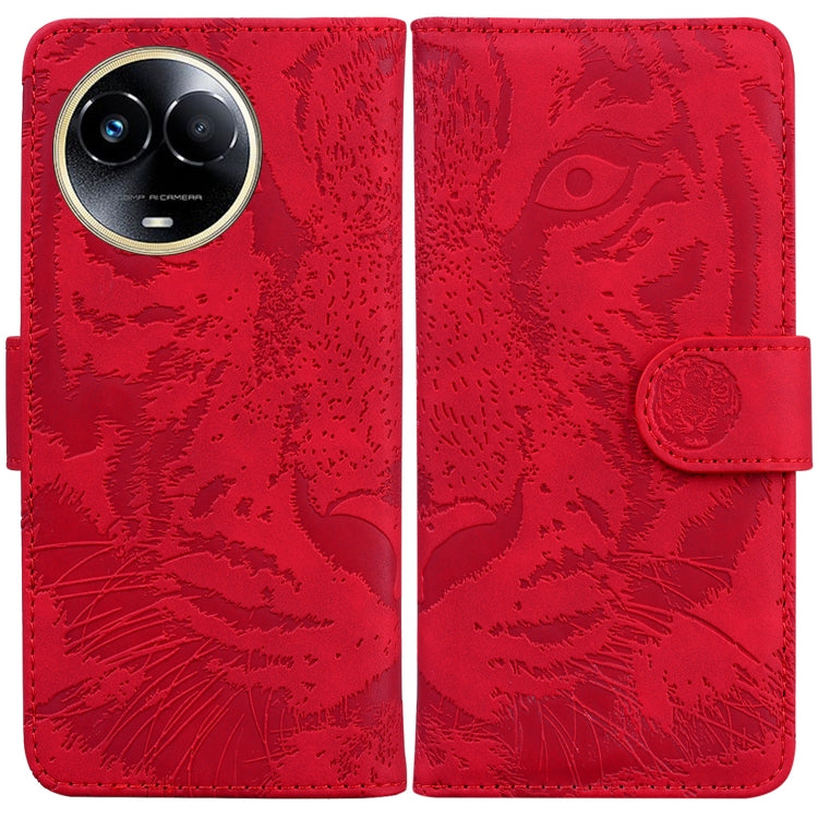 Tiger Embossing Pattern Flip Leather Phone Case, For Realme 12+, For Realme 12 Pro+ Global, For Realme C67 4G Global, For Realme 11 4G Global, For Realme 11 5G/Narzo 60 India Version, For Realme 11 5G Global, For Realme 11 Pro / 11 Pro+ / Narzo 60 Pro ...