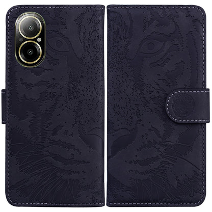 Tiger Embossing Pattern Flip Leather Phone Case, For Realme 12+, For Realme 12 Pro+ Global, For Realme C67 4G Global, For Realme 11 4G Global, For Realme 11 5G/Narzo 60 India Version, For Realme 11 5G Global, For Realme 11 Pro / 11 Pro+ / Narzo 60 Pro ...