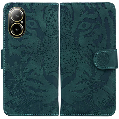 Tiger Embossing Pattern Flip Leather Phone Case, For Realme 12+, For Realme 12 Pro+ Global, For Realme C67 4G Global, For Realme 11 4G Global, For Realme 11 5G/Narzo 60 India Version, For Realme 11 5G Global, For Realme 11 Pro / 11 Pro+ / Narzo 60 Pro ...