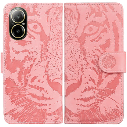 Tiger Embossing Pattern Flip Leather Phone Case, For Realme 12+, For Realme 12 Pro+ Global, For Realme C67 4G Global, For Realme 11 4G Global, For Realme 11 5G/Narzo 60 India Version, For Realme 11 5G Global, For Realme 11 Pro / 11 Pro+ / Narzo 60 Pro ...