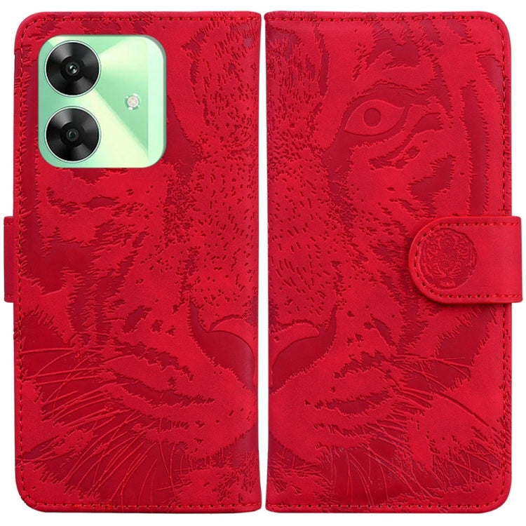 Tiger Embossing Pattern Flip Leather Phone Case, For Realme 16 5G, For Realme 16 Pro+ 5G, For Realme 16 Pro 5G, For Realme 15T 5G, For Realme Narzo 80 Lite 4G / C71 India, For Realme 15 5G / Realme 15 Pro 5G, For Realme 14, For Realme Neo7 SE          ...