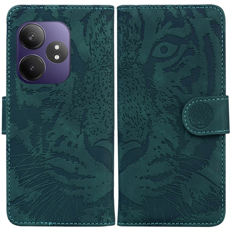 Tiger Embossing Pattern Flip Leather Phone Case, For Realme 16 5G, For Realme 16 Pro+ 5G, For Realme 16 Pro 5G, For Realme 15T 5G, For Realme Narzo 80 Lite 4G / C71 India, For Realme 15 5G / Realme 15 Pro 5G, For Realme 14, For Realme Neo7 SE          ...