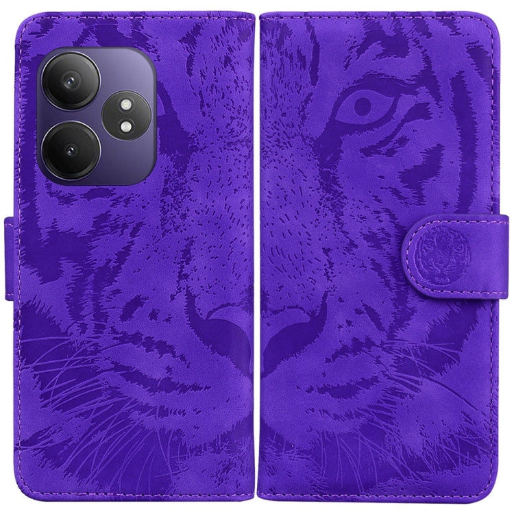 Tiger Embossing Pattern Flip Leather Phone Case, For Realme 16 5G, For Realme 16 Pro+ 5G, For Realme 16 Pro 5G, For Realme 15T 5G, For Realme Narzo 80 Lite 4G / C71 India, For Realme 15 5G / Realme 15 Pro 5G, For Realme 14, For Realme Neo7 SE          ...