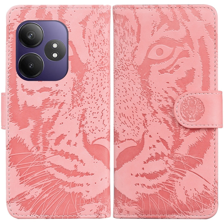 Tiger Embossing Pattern Flip Leather Phone Case, For Realme 16 5G, For Realme 16 Pro+ 5G, For Realme 16 Pro 5G, For Realme 15T 5G, For Realme Narzo 80 Lite 4G / C71 India, For Realme 15 5G / Realme 15 Pro 5G, For Realme 14, For Realme Neo7 SE          ...