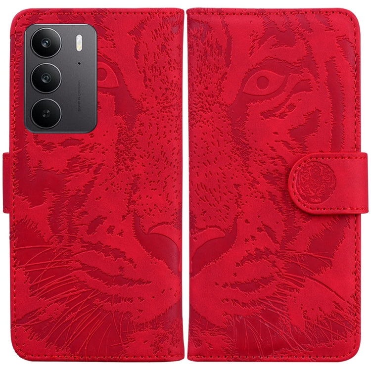 Tiger Embossing Pattern Flip Leather Phone Case, For Realme 16 5G, For Realme 16 Pro+ 5G, For Realme 16 Pro 5G, For Realme 15T 5G, For Realme Narzo 80 Lite 4G / C71 India, For Realme 15 5G / Realme 15 Pro 5G, For Realme 14, For Realme Neo7 SE          ...