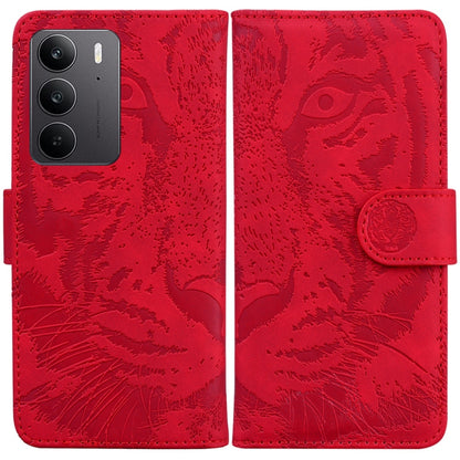 Tiger Embossing Pattern Flip Leather Phone Case, For Realme 16 5G, For Realme 16 Pro+ 5G, For Realme 16 Pro 5G, For Realme 15T 5G, For Realme Narzo 80 Lite 4G / C71 India, For Realme 15 5G / Realme 15 Pro 5G, For Realme 14, For Realme Neo7 SE          ...