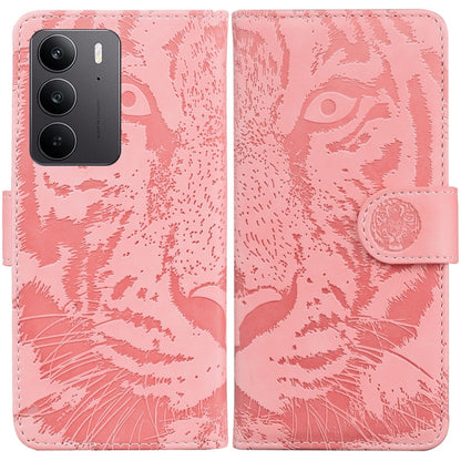 Tiger Embossing Pattern Flip Leather Phone Case, For Realme 16 5G, For Realme 16 Pro+ 5G, For Realme 16 Pro 5G, For Realme 15T 5G, For Realme Narzo 80 Lite 4G / C71 India, For Realme 15 5G / Realme 15 Pro 5G, For Realme 14, For Realme Neo7 SE          ...