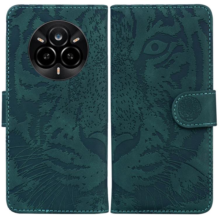 Tiger Embossing Pattern Flip Leather Phone Case, For Realme 16 5G, For Realme 16 Pro+ 5G, For Realme 16 Pro 5G, For Realme 15T 5G, For Realme Narzo 80 Lite 4G / C71 India, For Realme 15 5G / Realme 15 Pro 5G, For Realme 14, For Realme Neo7 SE          ...
