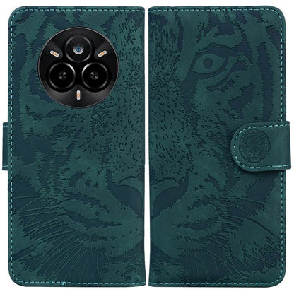 Tiger Embossing Pattern Flip Leather Phone Case, For Realme 16 5G, For Realme 16 Pro+ 5G, For Realme 16 Pro 5G, For Realme 15T 5G, For Realme Narzo 80 Lite 4G / C71 India, For Realme 15 5G / Realme 15 Pro 5G, For Realme 14, For Realme Neo7 SE          ...