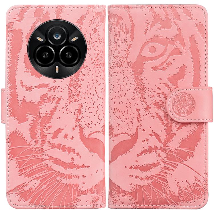 Tiger Embossing Pattern Flip Leather Phone Case, For Realme 16 5G, For Realme 16 Pro+ 5G, For Realme 16 Pro 5G, For Realme 15T 5G, For Realme Narzo 80 Lite 4G / C71 India, For Realme 15 5G / Realme 15 Pro 5G, For Realme 14, For Realme Neo7 SE          ...