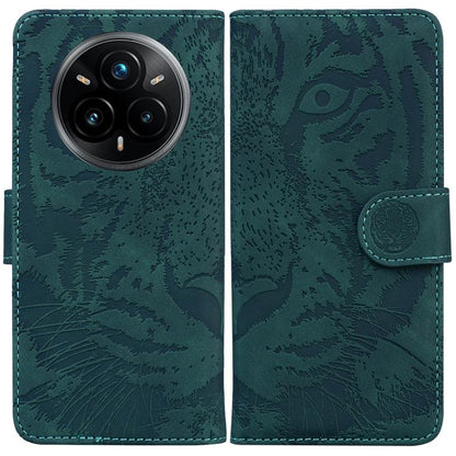 Tiger Embossing Pattern Flip Leather Phone Case, For Realme 16 5G, For Realme 16 Pro+ 5G, For Realme 16 Pro 5G, For Realme 15T 5G, For Realme Narzo 80 Lite 4G / C71 India, For Realme 15 5G / Realme 15 Pro 5G, For Realme 14, For Realme Neo7 SE          ...