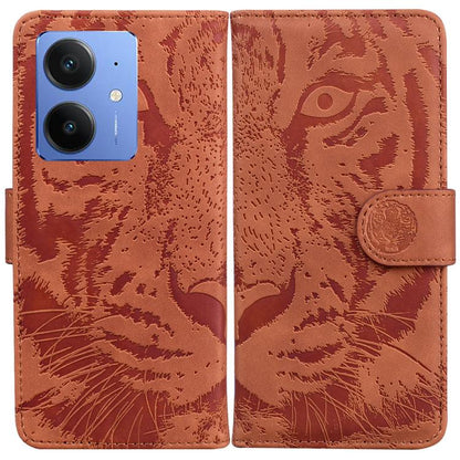 Tiger Embossing Pattern Flip Leather Phone Case, For Realme 16 5G, For Realme 16 Pro+ 5G, For Realme 16 Pro 5G, For Realme 15T 5G, For Realme Narzo 80 Lite 4G / C71 India, For Realme 15 5G / Realme 15 Pro 5G, For Realme 14, For Realme Neo7 SE          ...