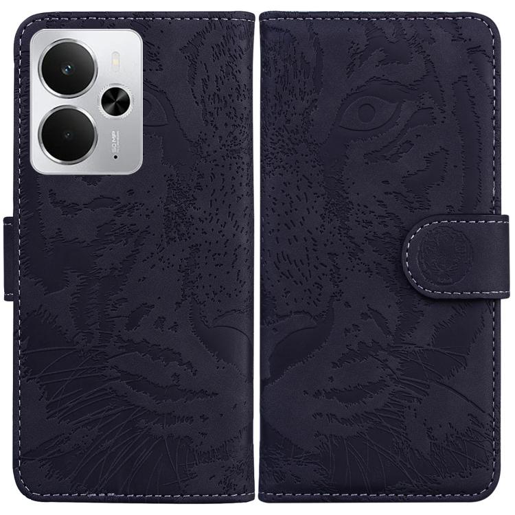 Tiger Embossing Pattern Flip Leather Phone Case, For Realme 16 5G, For Realme 16 Pro+ 5G, For Realme 16 Pro 5G, For Realme 15T 5G, For Realme Narzo 80 Lite 4G / C71 India, For Realme 15 5G / Realme 15 Pro 5G, For Realme 14, For Realme Neo7 SE          ...